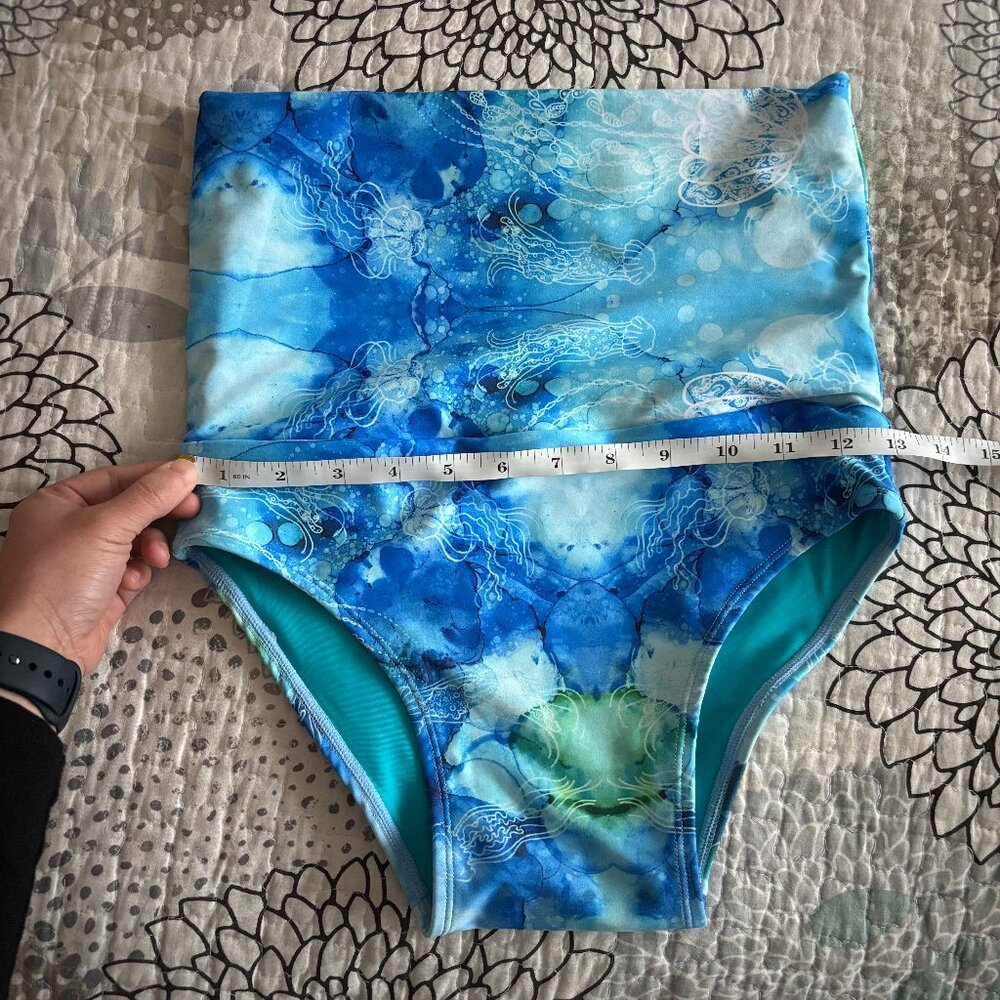NWOT The Bendy Brand Under The Sea Pole Shorts - Blue Size M